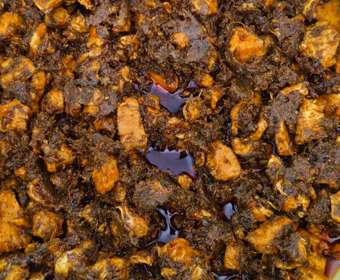 Andhra Style Boneless Gongura Chicken Pickle