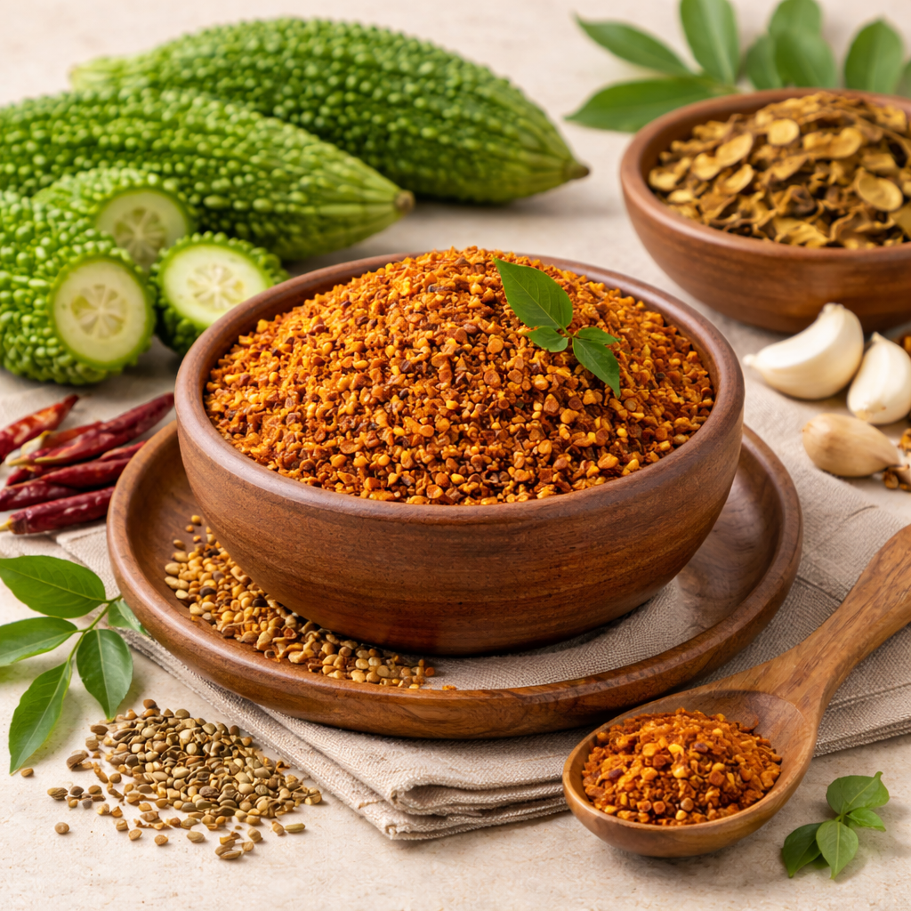 Bitter Gourd Karam Podi