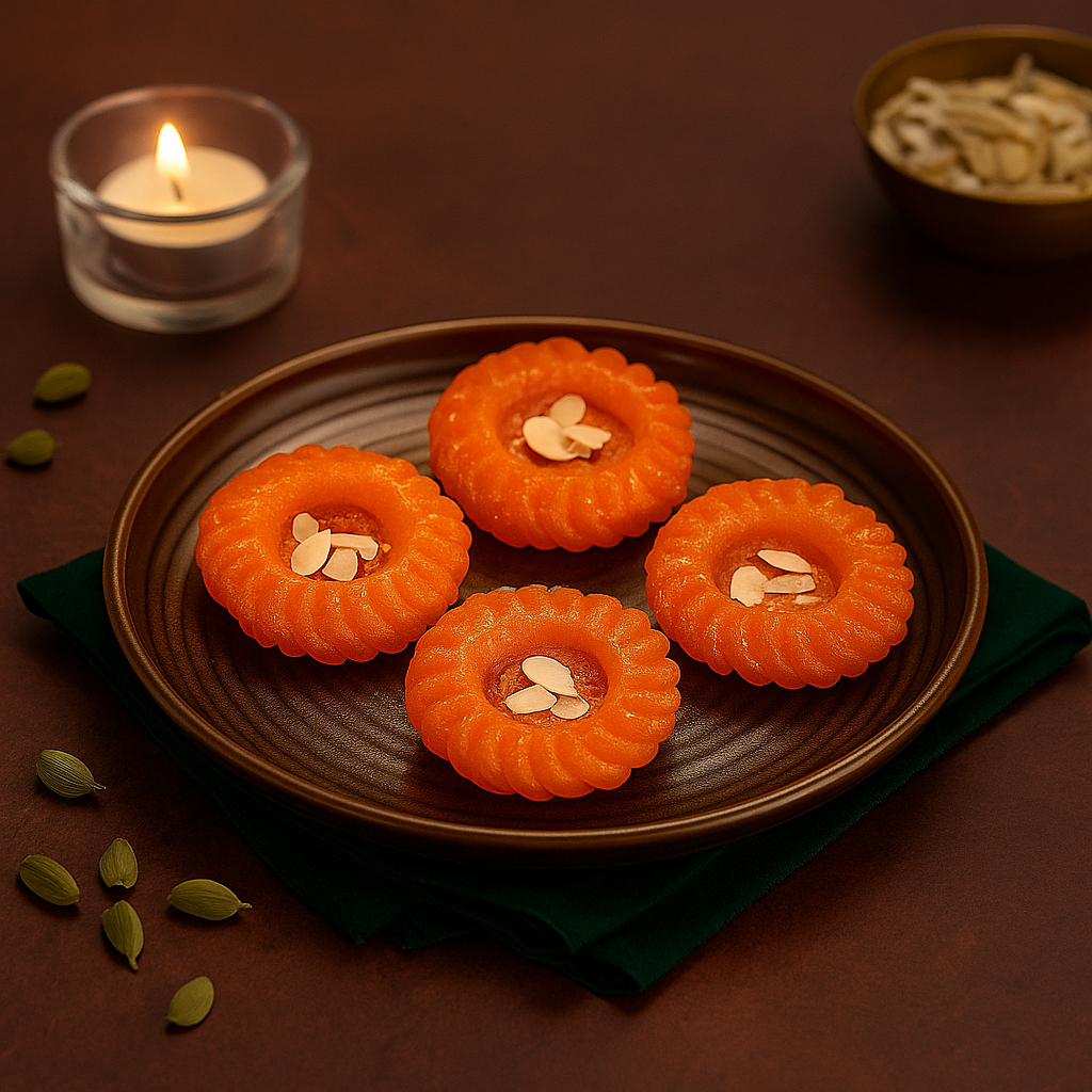 Jangiri with Ghee