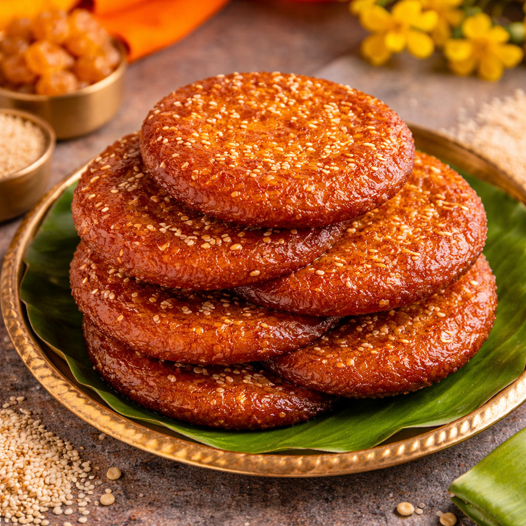 Plain Ariselu with Nuvvulu