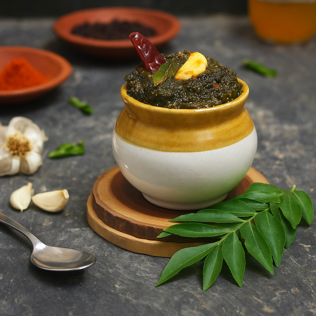 Karivepaku Pickle